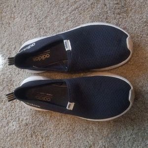 Adidas, Size 8 1/2, Navy Blue